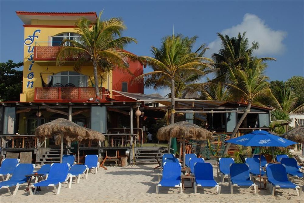 Fusion Beach Hotel 普拉亚卡门 外观 照片